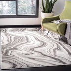 SAFAVIEH Craft Elvyra Modern Abstract Marble Pattern Rug