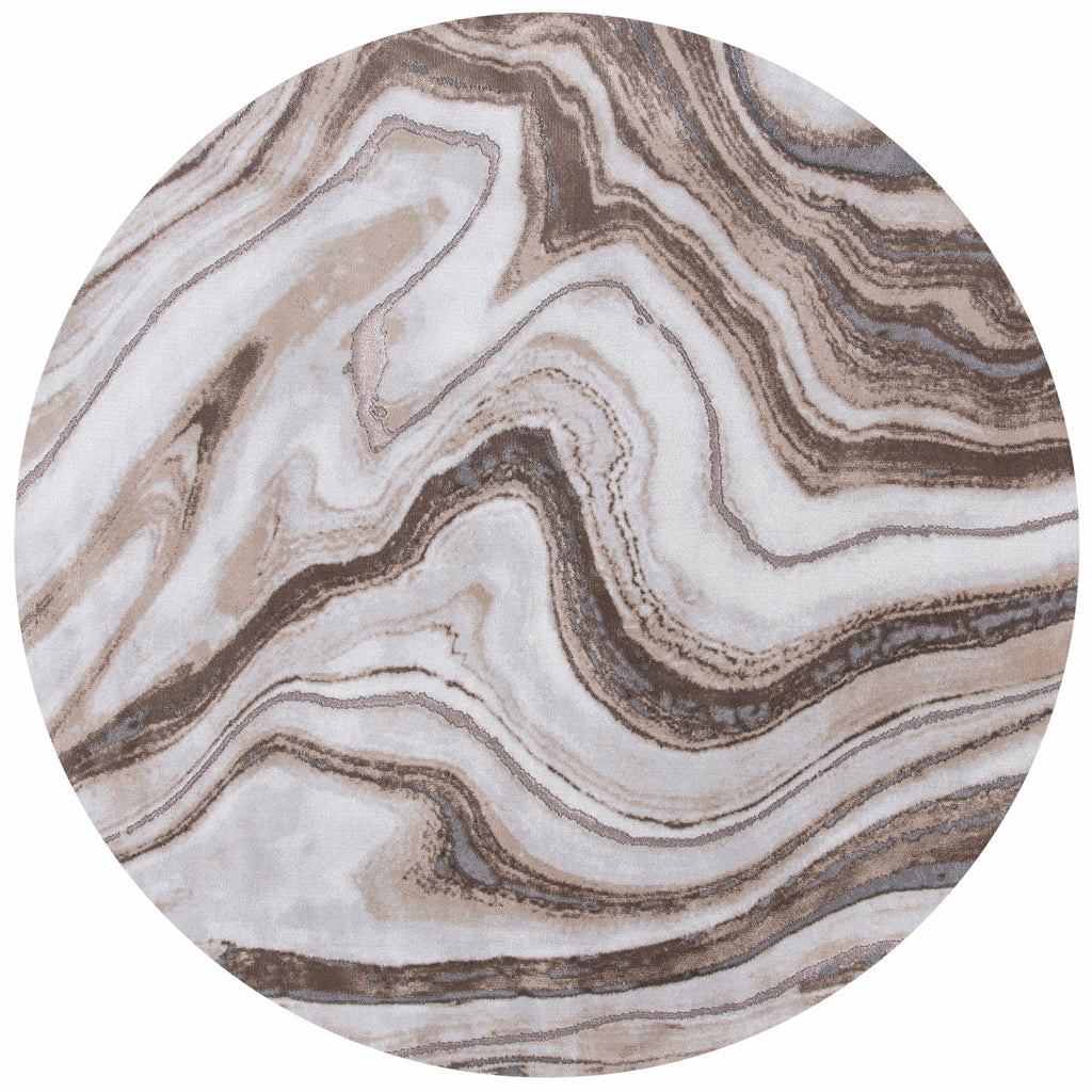 SAFAVIEH Craft Elvyra Modern Abstract Marble Pattern Rug
