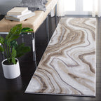 SAFAVIEH Craft Elvyra Modern Abstract Marble Pattern Rug