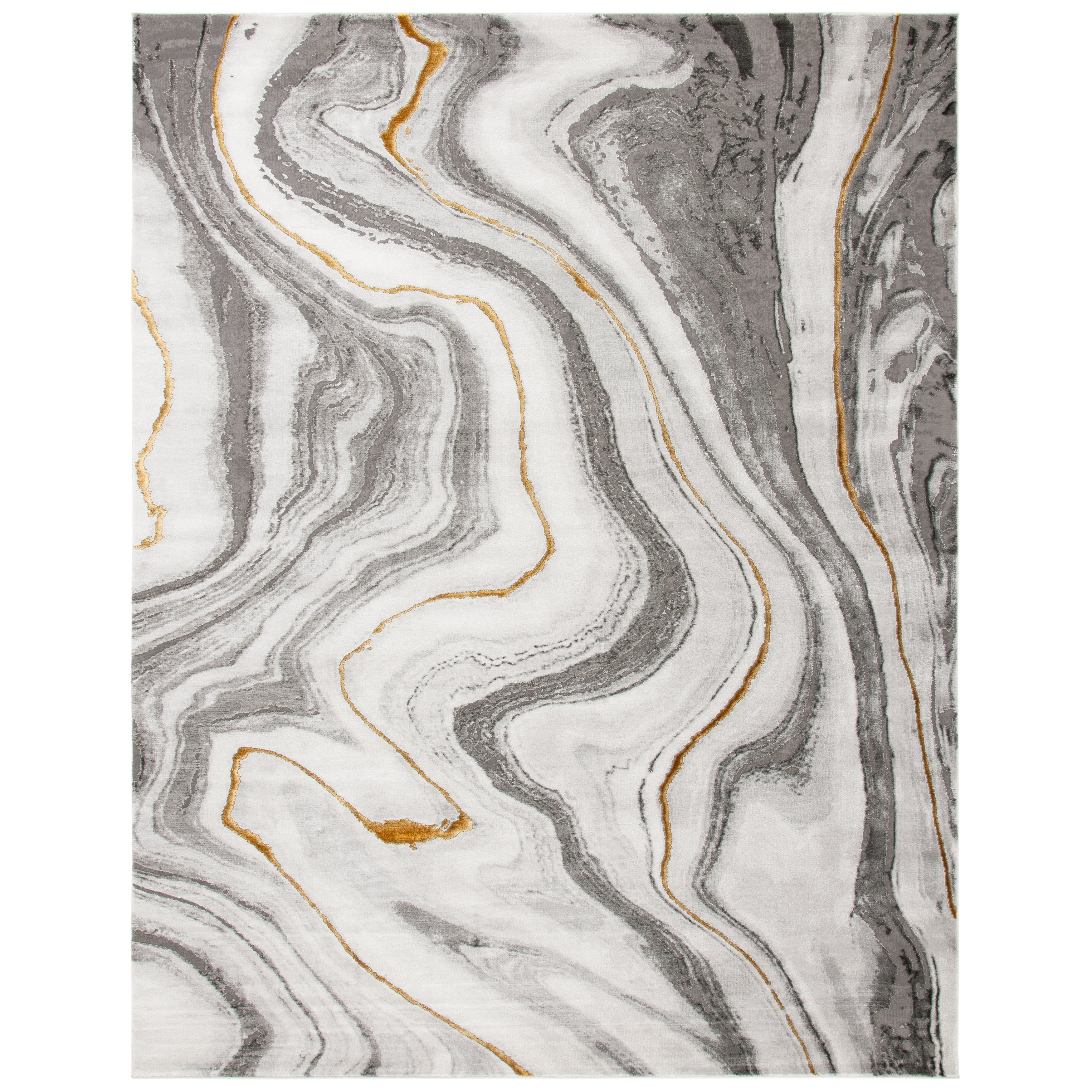 SAFAVIEH Craft Elvyra Modern Abstract Marble Pattern Rug