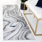 SAFAVIEH Craft Elvyra Modern Abstract Marble Pattern Rug