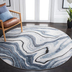 SAFAVIEH Craft Elvyra Modern Abstract Marble Pattern Rug