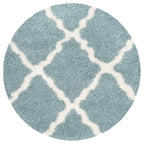 SAFAVIEH Dallas Shag Darina Trellis 1.5-inch Thick Rug