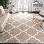 SAFAVIEH Dallas Shag Darina Trellis 1.5-inch Thick Rug