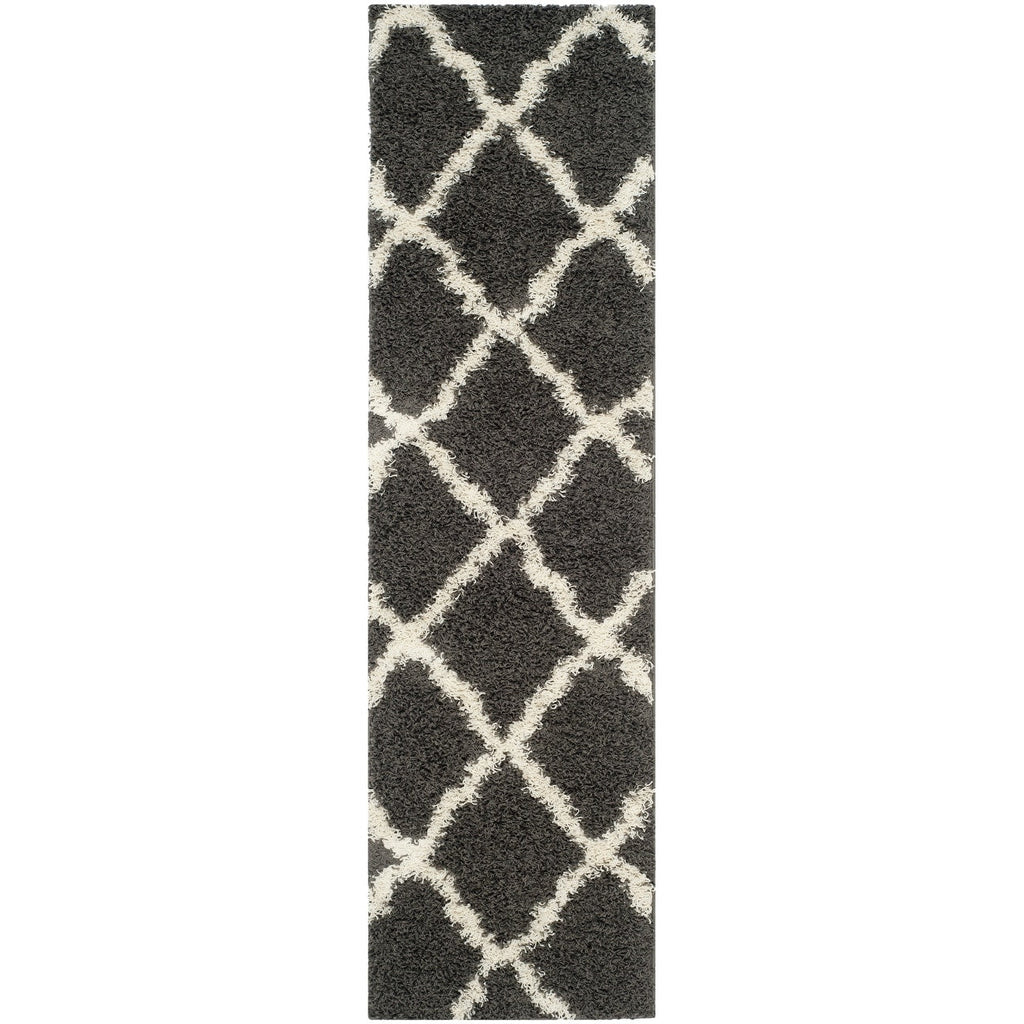 SAFAVIEH Dallas Shag Darina Trellis 1.5-inch Thick Rug