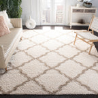 SAFAVIEH Dallas Shag Darina Trellis 1.5-inch Thick Rug