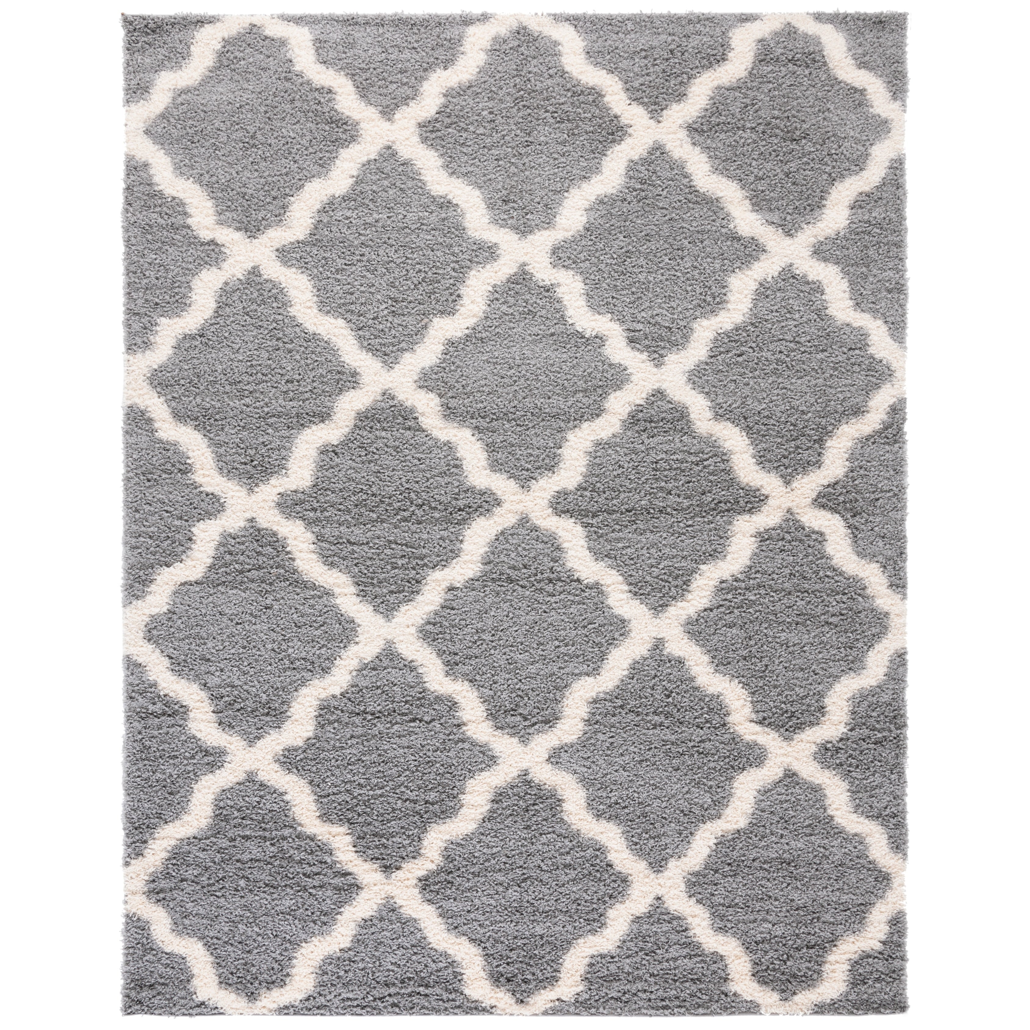 SAFAVIEH Dallas Shag Darina Trellis 1.5-inch Thick Rug