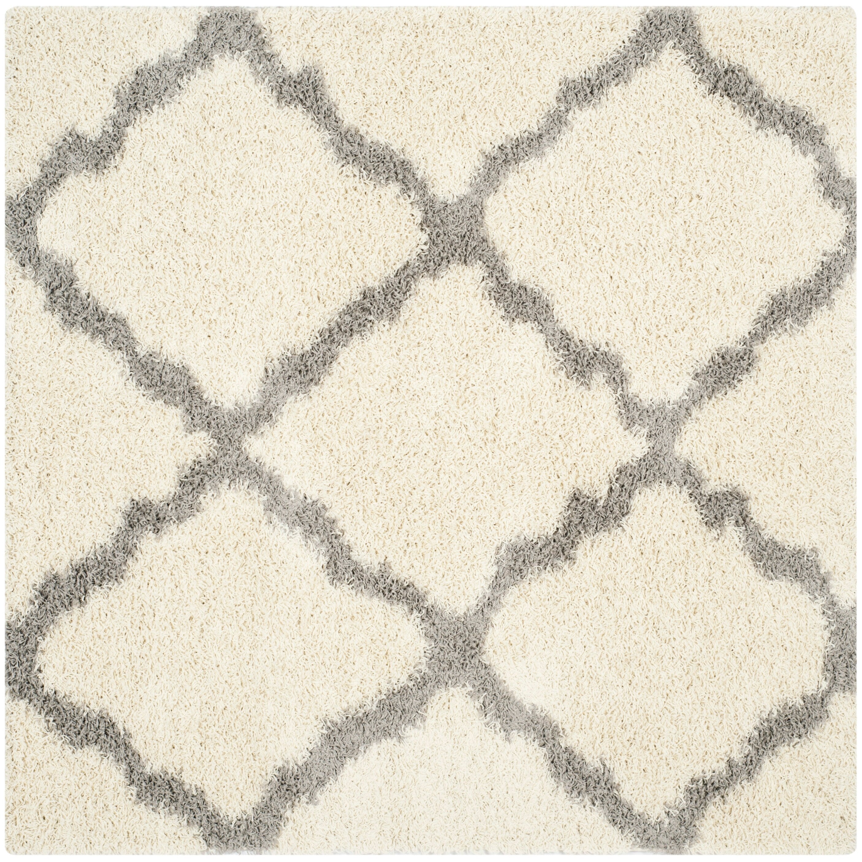 SAFAVIEH Dallas Shag Darina Trellis 1.5-inch Thick Rug