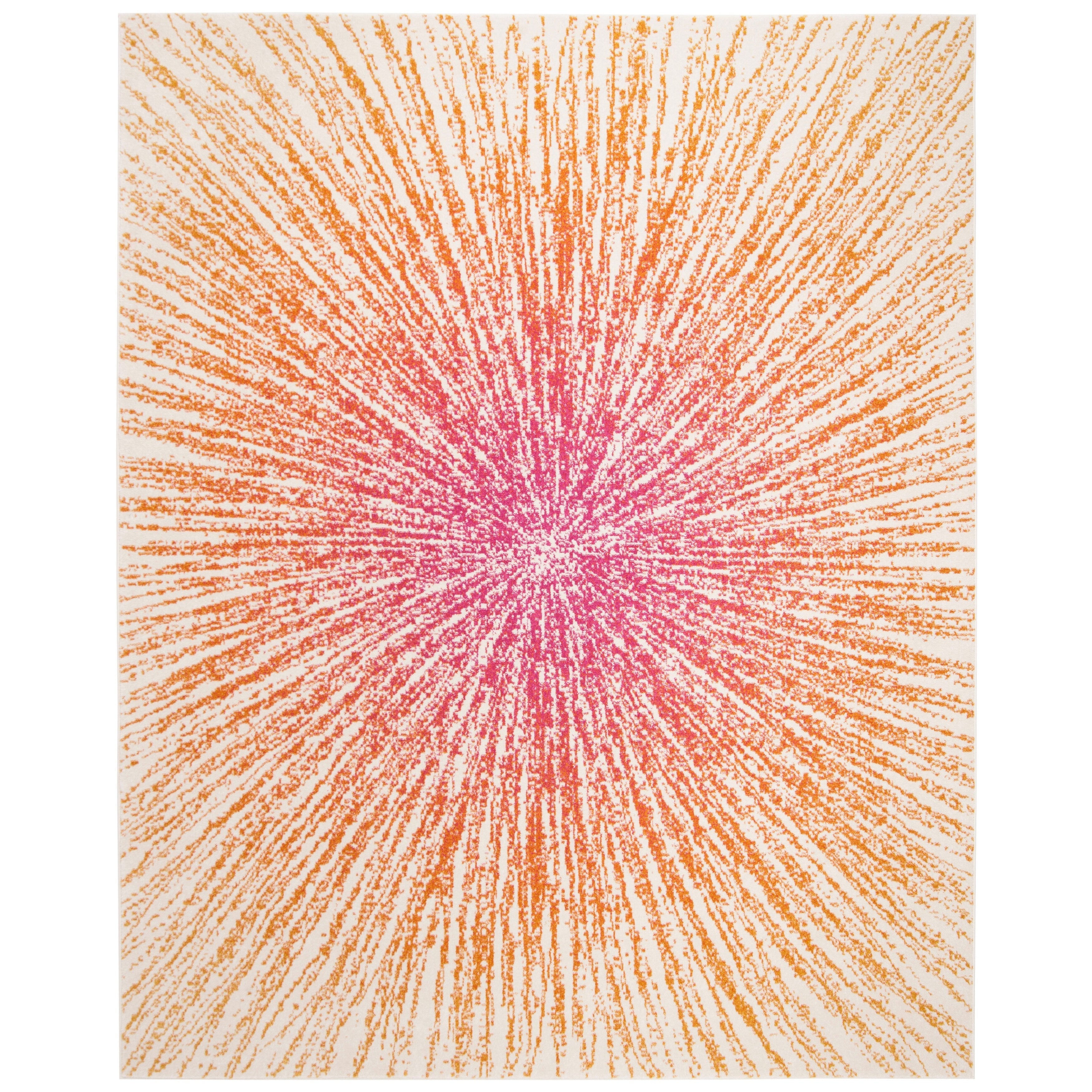 SAFAVIEH Evoke Coralee Abstract Boho Burst Rug