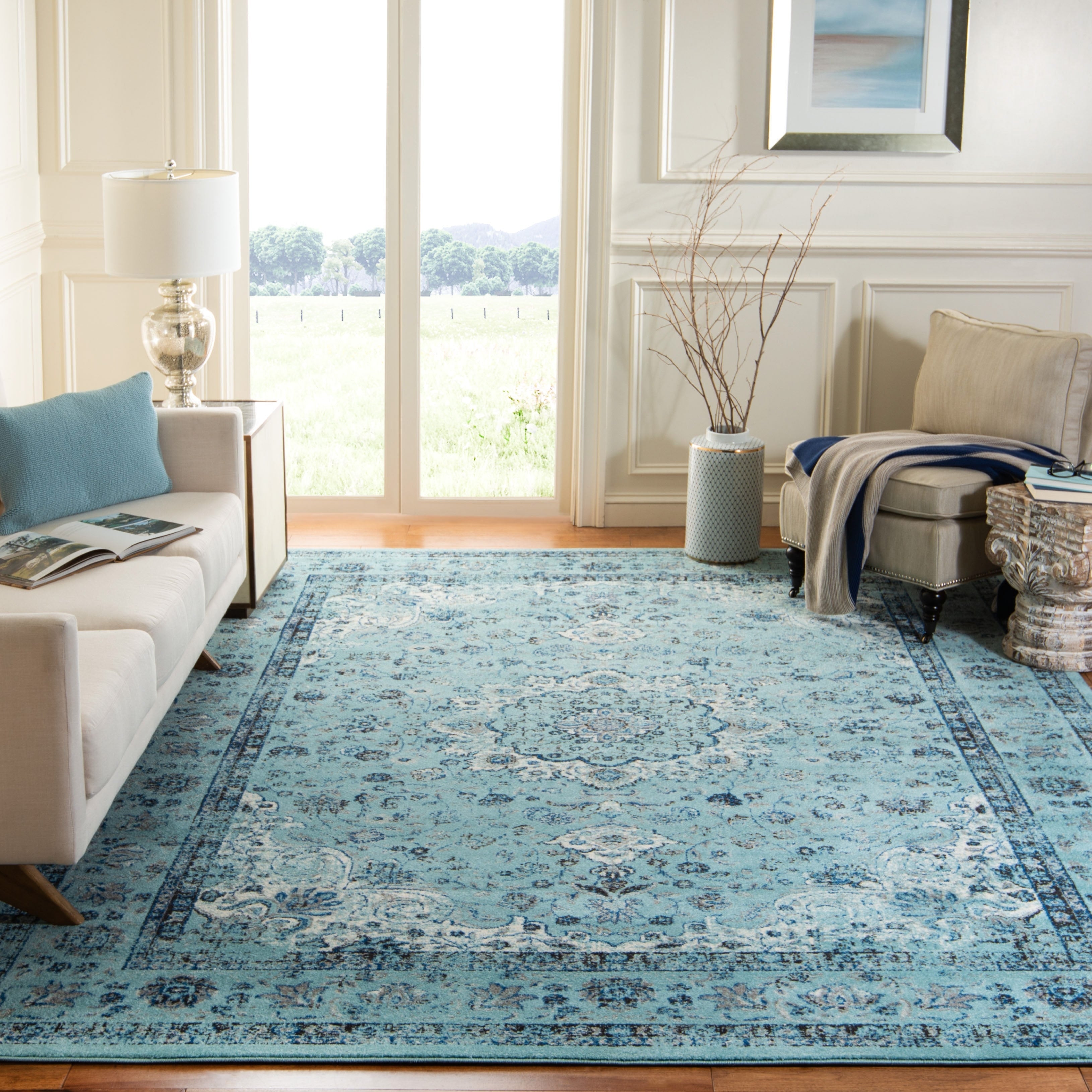 SAFAVIEH Evoke Jentje Vintage Shabby Chic Oriental Rug