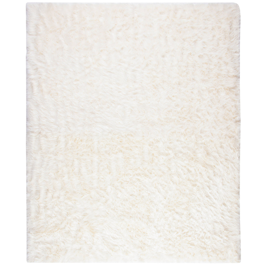 SAFAVIEH Faux Sheep Silke Skin 2.4-inch Thick Rug