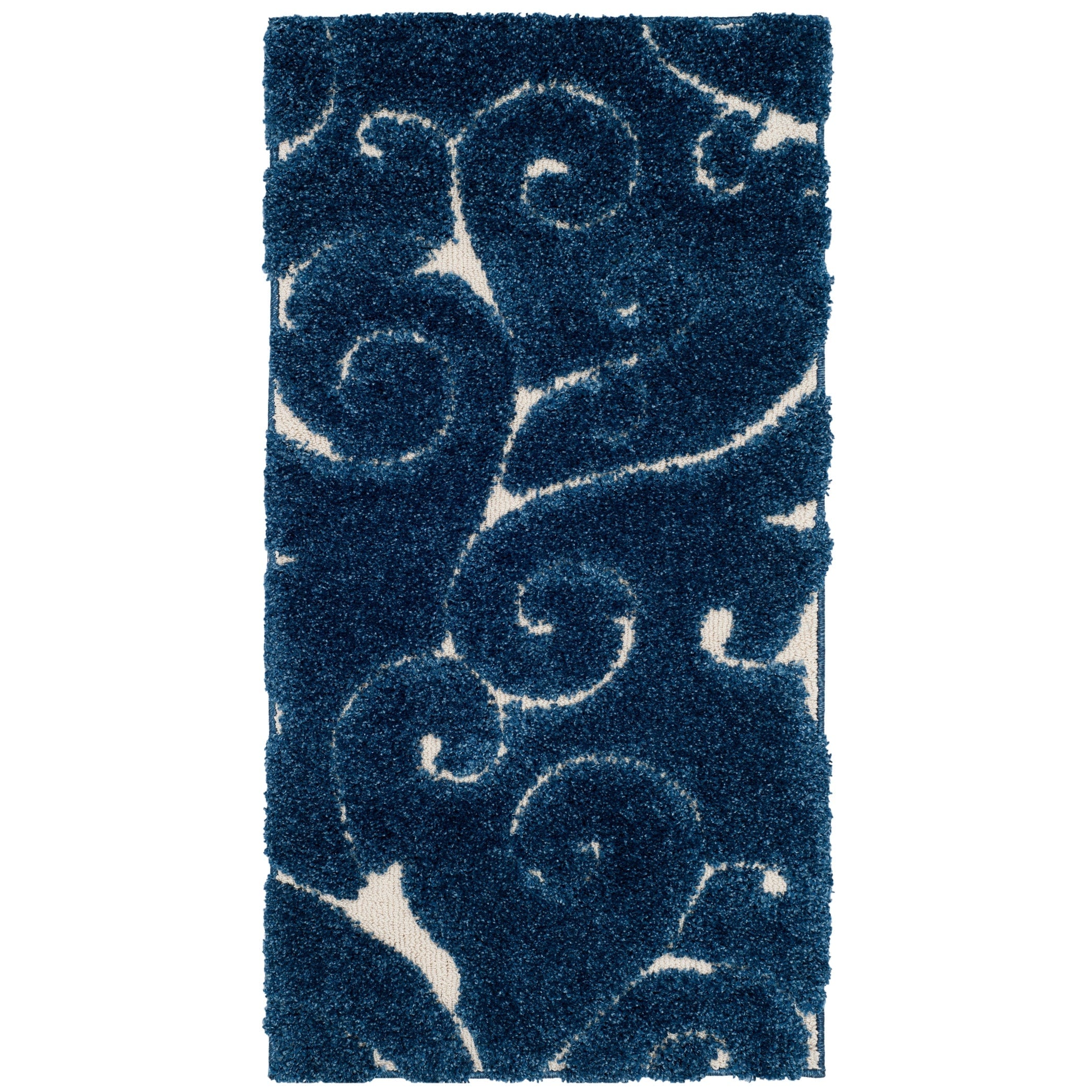 SAFAVIEH Florida Ryung Shag Scroll 1.2-inch Thick Textured Rug