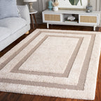 SAFAVIEH Florida Shag Antigoni Border 1.2-inch Thick Rug