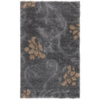 SAFAVIEH Florida Shag Ariette Floral Scroll 1.2-inch Thick Rug