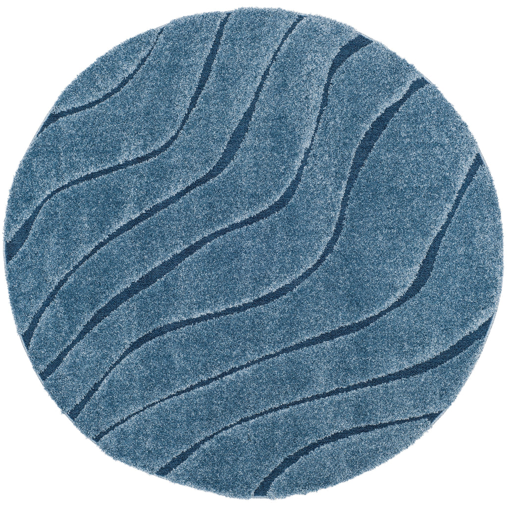 SAFAVIEH Florida Shag Borbala Soft Serene Waves 1.2-inch Thick