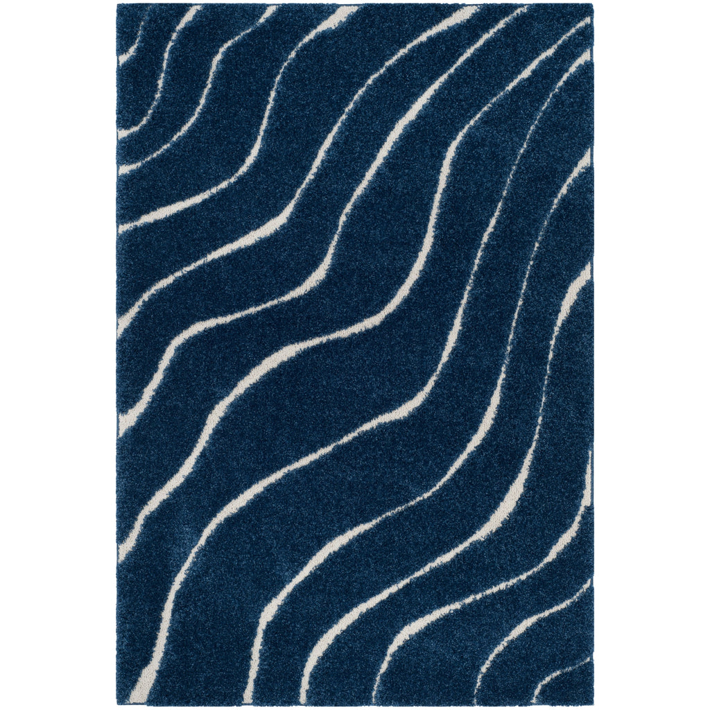 SAFAVIEH Florida Shag Borbala Soft Serene Waves 1.2-inch Thick