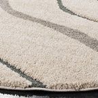 SAFAVIEH Florida Shag Borbala Soft Serene Waves 1.2-inch Thick