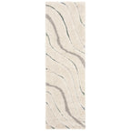 SAFAVIEH Florida Shag Borbala Soft Serene Waves 1.2-inch Thick