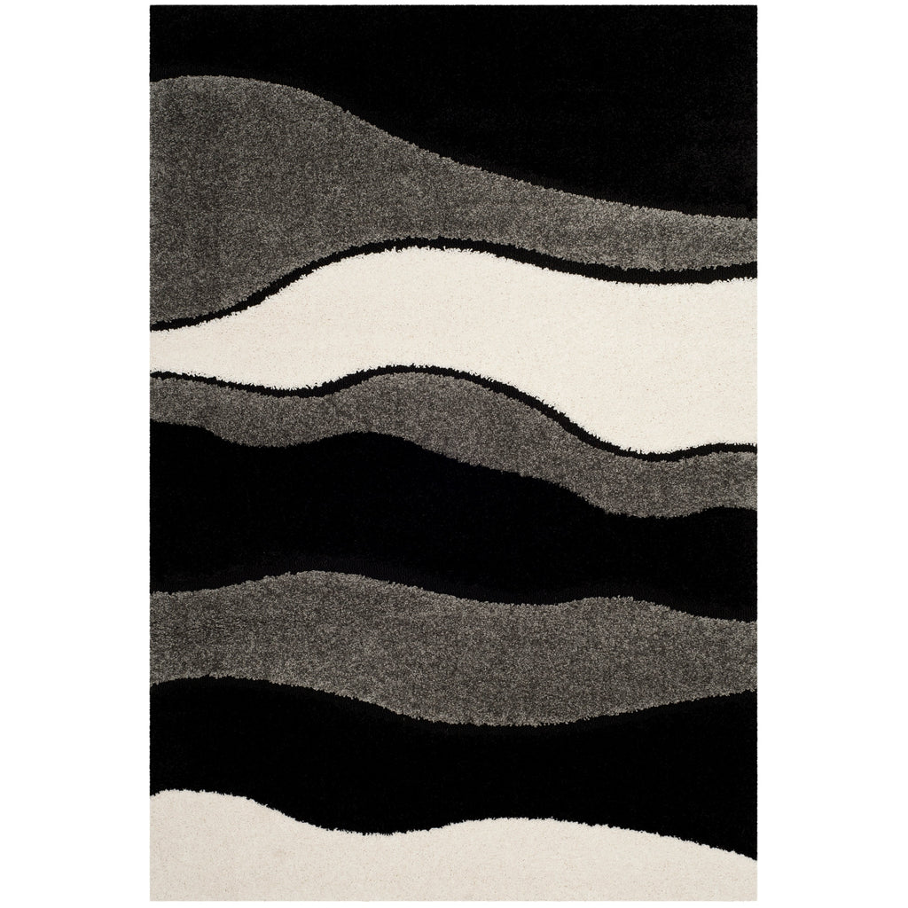SAFAVIEH Florida Shag Melahat Abstract Wave 1.2-inch Thick Rug