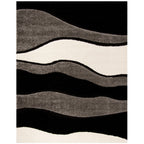SAFAVIEH Florida Shag Melahat Abstract Wave 1.2-inch Thick Rug