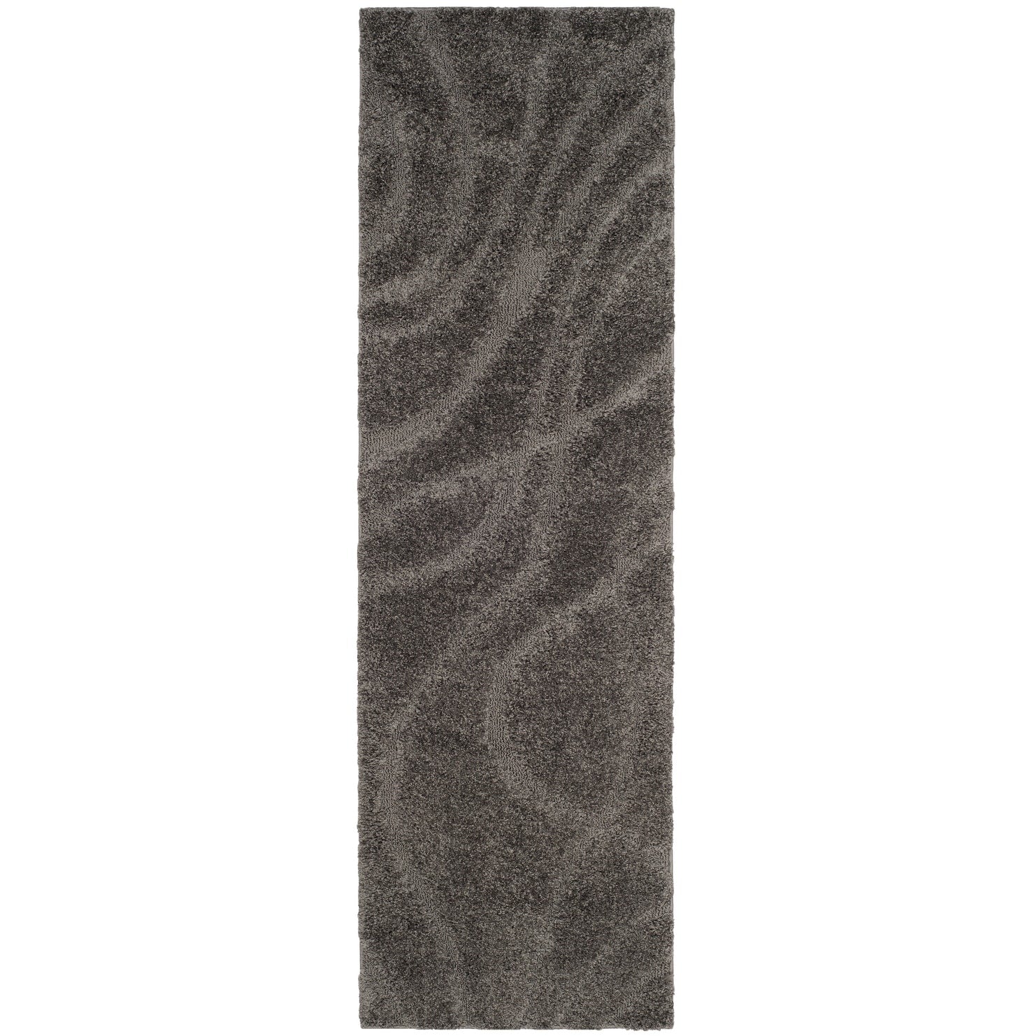 SAFAVIEH Florida Shag Staka Abstract Waves 1.2-inch Area Rug