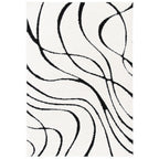 SAFAVIEH Florida Shag Staka Abstract Waves 1.2-inch Area Rug