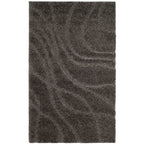 SAFAVIEH Florida Shag Staka Abstract Waves 1.2-inch Area Rug