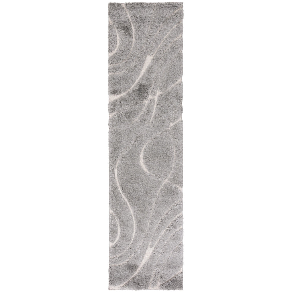 SAFAVIEH Florida Shag Staka Abstract Waves 1.2-inch Area Rug