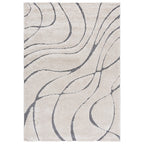 SAFAVIEH Florida Shag Staka Abstract Waves 1.2-inch Area Rug