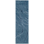 SAFAVIEH Florida Shag Staka Abstract Waves 1.2-inch Area Rug