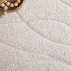 SAFAVIEH Florida Shag Staka Abstract Waves 1.2-inch Area Rug