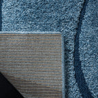 SAFAVIEH Florida Shag Staka Abstract Waves 1.2-inch Area Rug