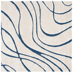 SAFAVIEH Florida Shag Staka Abstract Waves 1.2-inch Area Rug