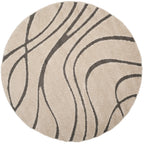 SAFAVIEH Florida Shag Staka Abstract Waves 1.2-inch Area Rug
