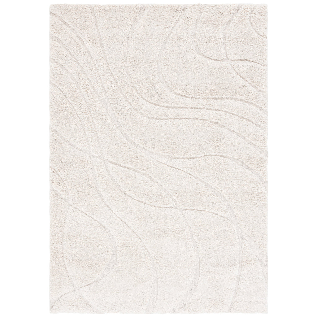 SAFAVIEH Florida Shag Staka Abstract Waves 1.2-inch Area Rug