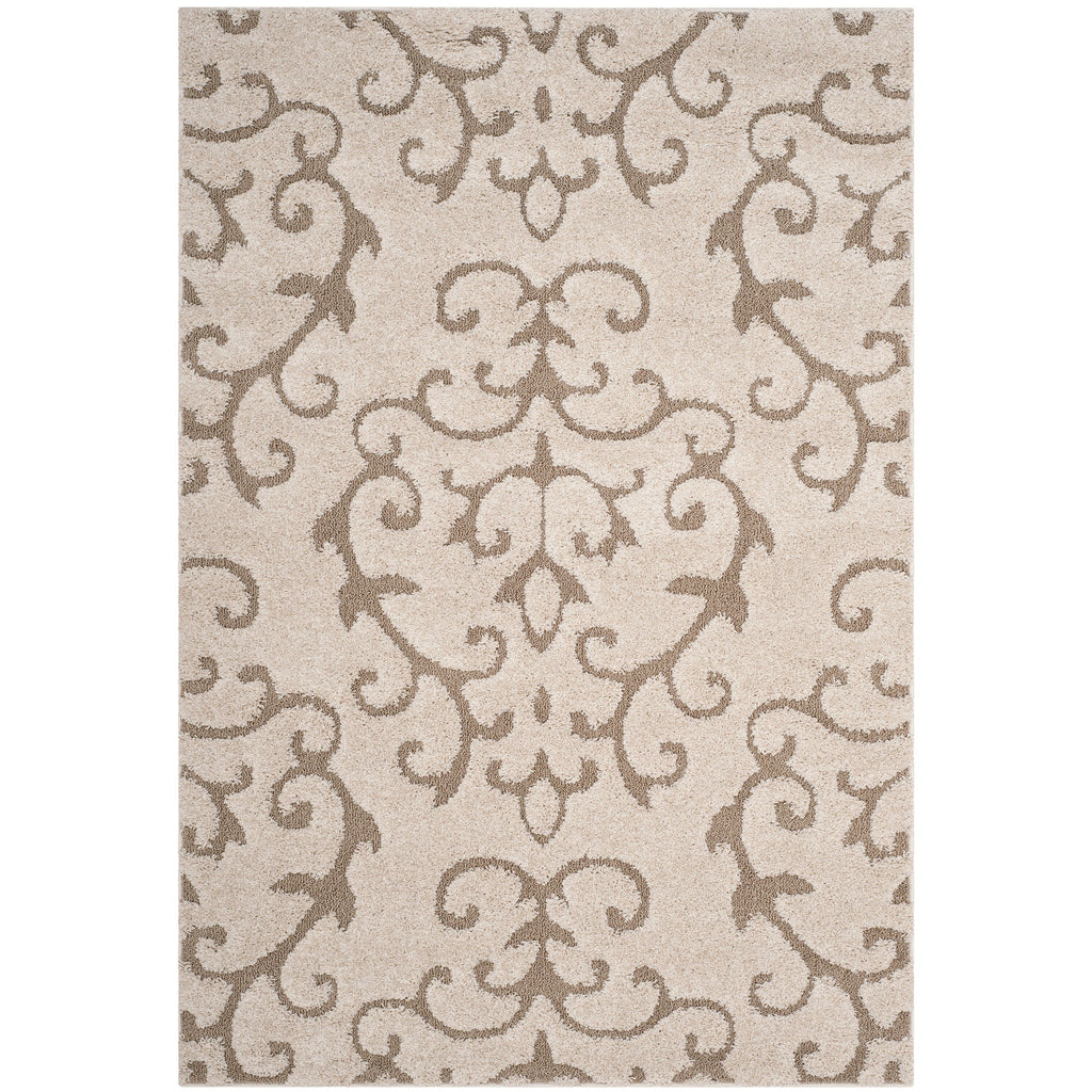 SAFAVIEH Florida Shag Tjabbe Scroll Area 1.2-inch Thick Rug