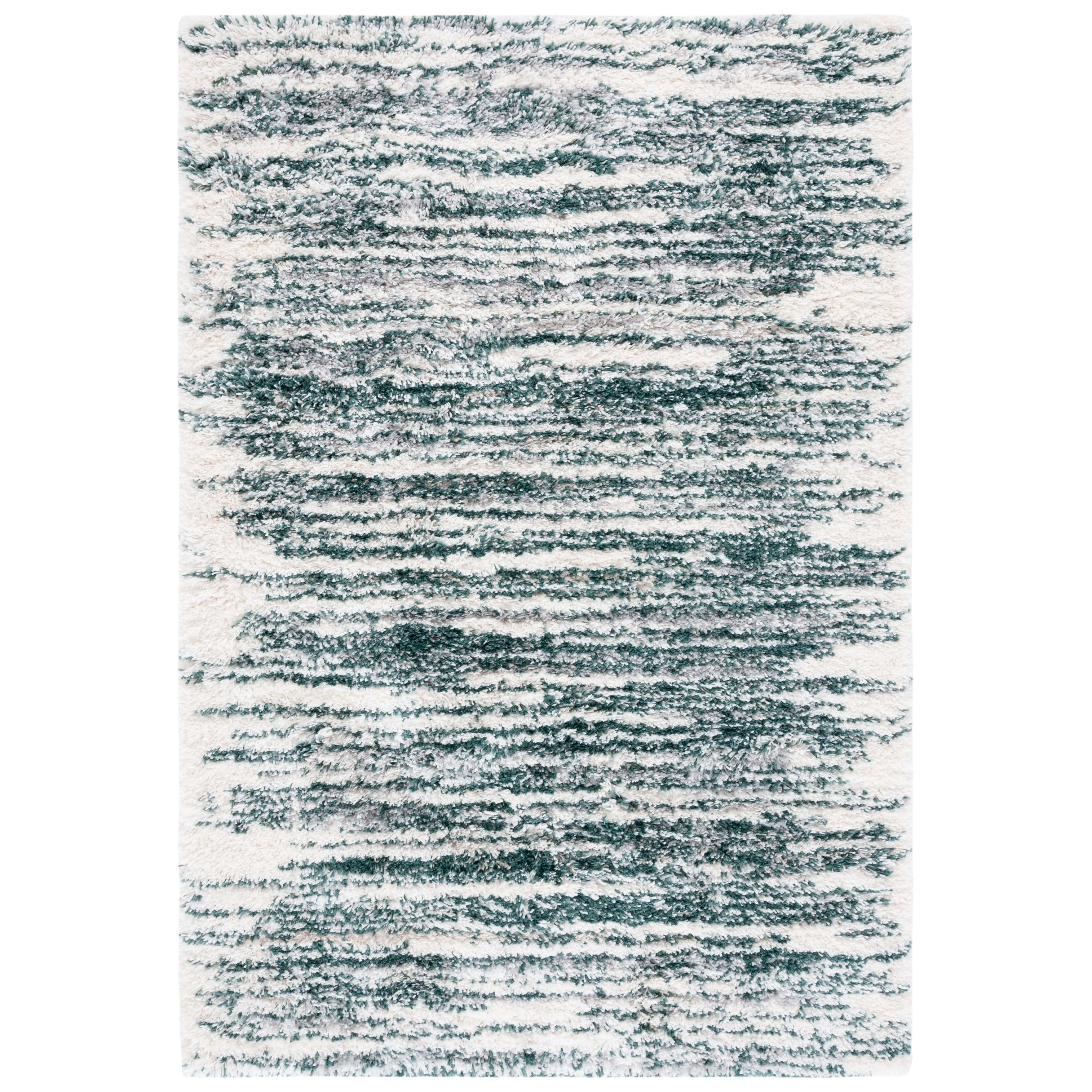 SAFAVIEH Fontana Shag Fatema Modern Abstract 2-inch Thick Rug