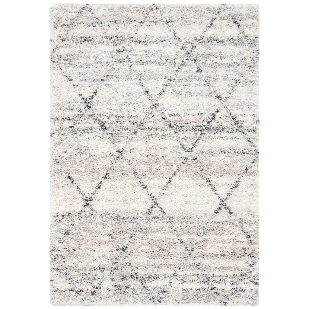SAFAVIEH Fontana Shag Marye Modern Trellis 2-inch Thick Rug