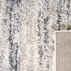 SAFAVIEH Fontana Shag Mevlide Modern Stripe 2-inch Thick Rug