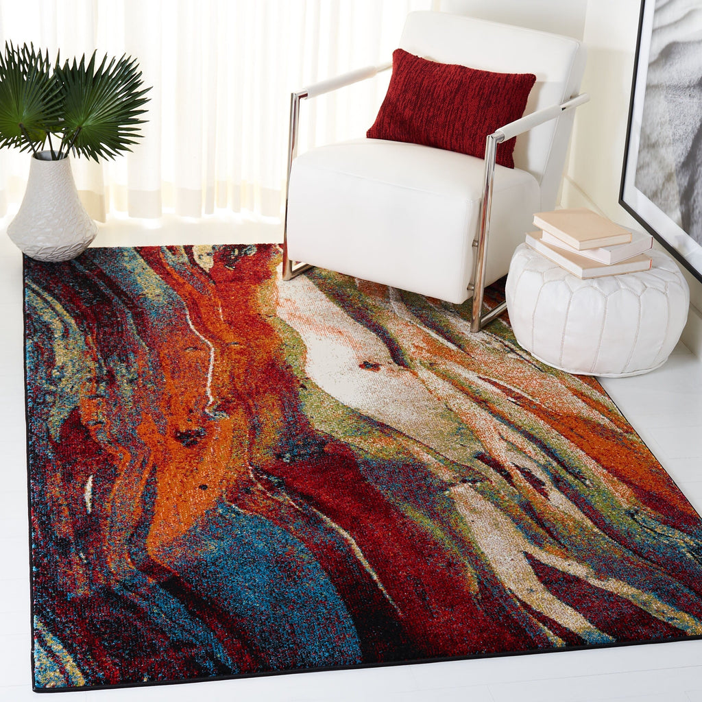 SAFAVIEH Glacier Verity Modern Abstract Area Rug