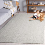 SAFAVIEH Handmade Abstract Asja Modern Wool Rug