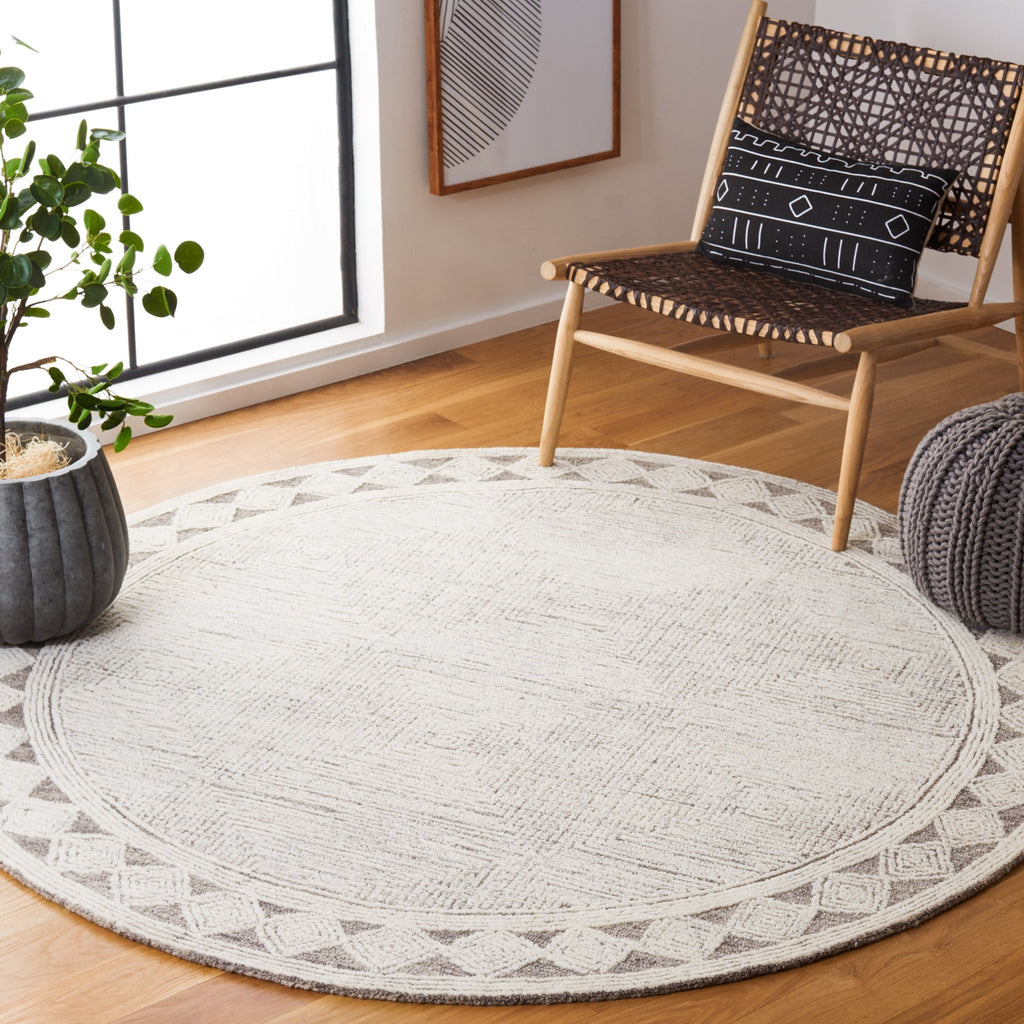 SAFAVIEH Handmade Abstract Rachel Modern Wool Rug