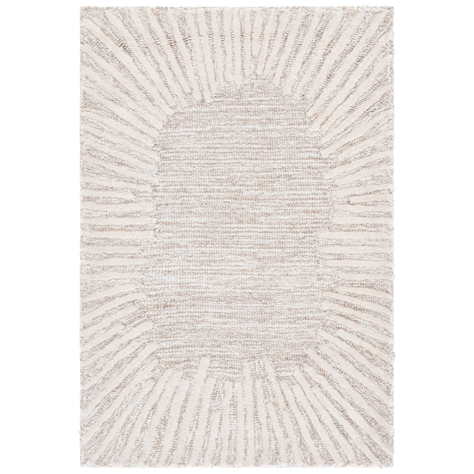 SAFAVIEH Handmade Abstract Sofoula Modern Wool Rug