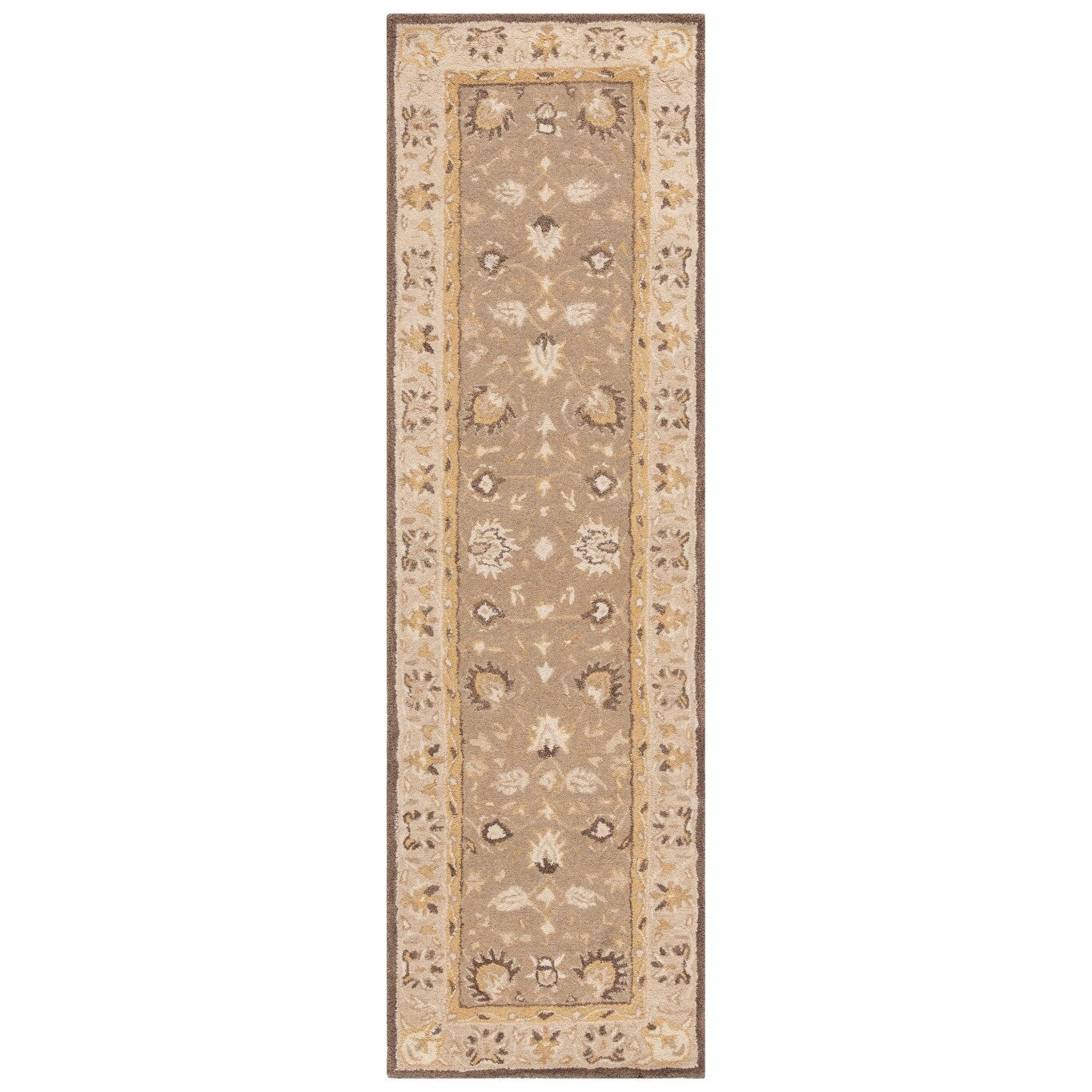SAFAVIEH Handmade Anatolia Renelle Traditional Oriental Hand-spun Wool Rug
