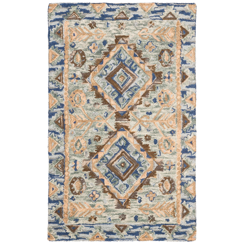 SAFAVIEH Handmade Aspen Ermira Boho Tribal Wool Rug