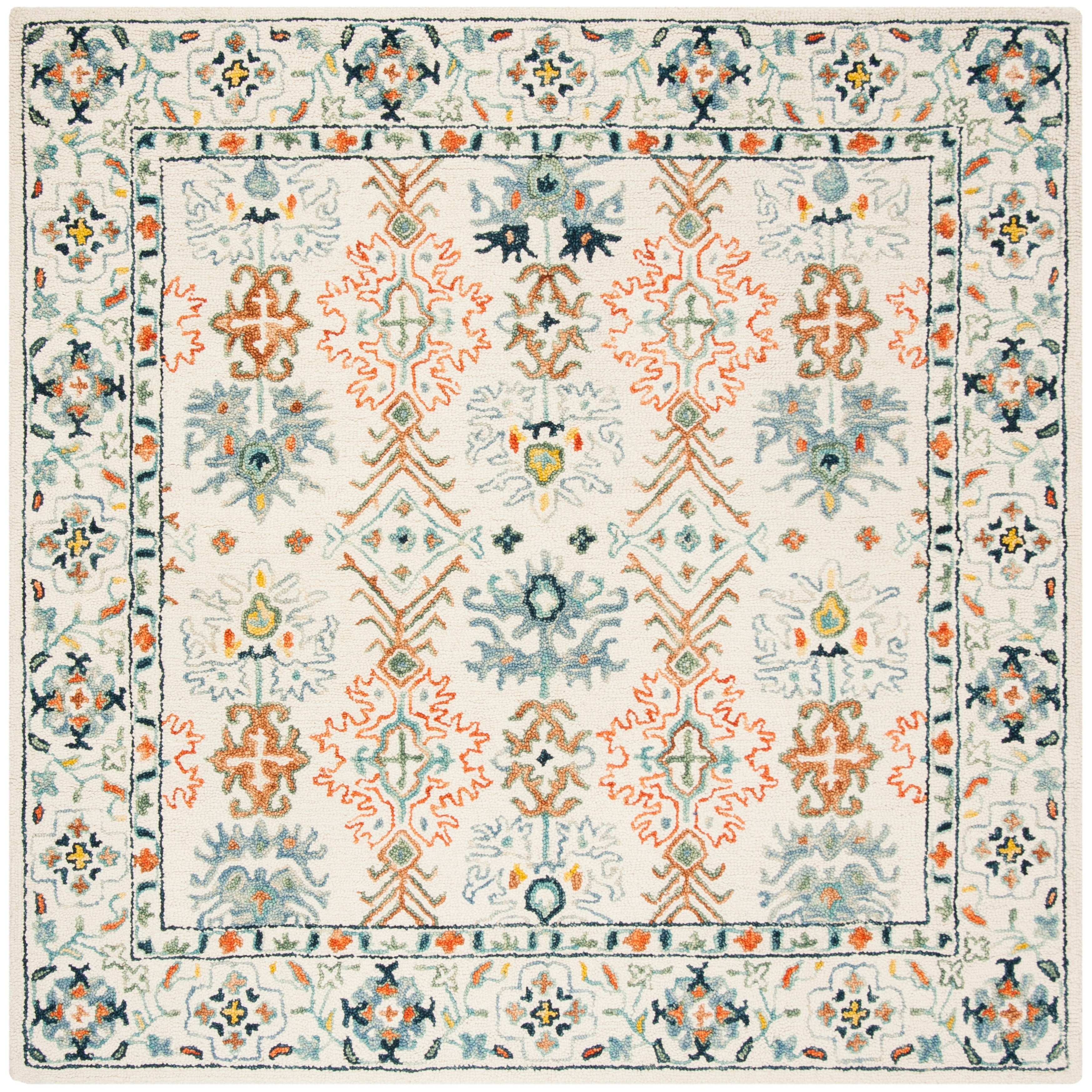 SAFAVIEH Handmade Aspen Gerjanne Boho Tribal Wool Rug