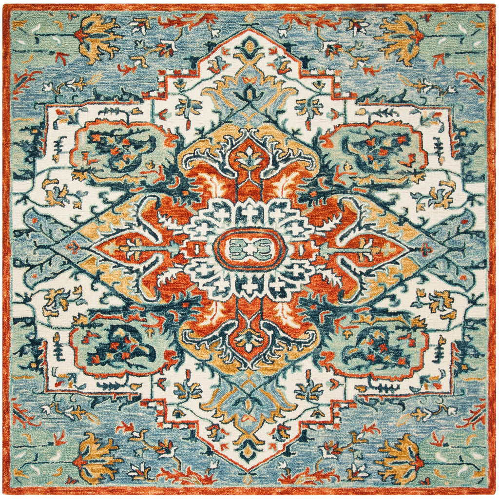 SAFAVIEH Handmade Aspen Hagar Boho Medallion Wool Rug