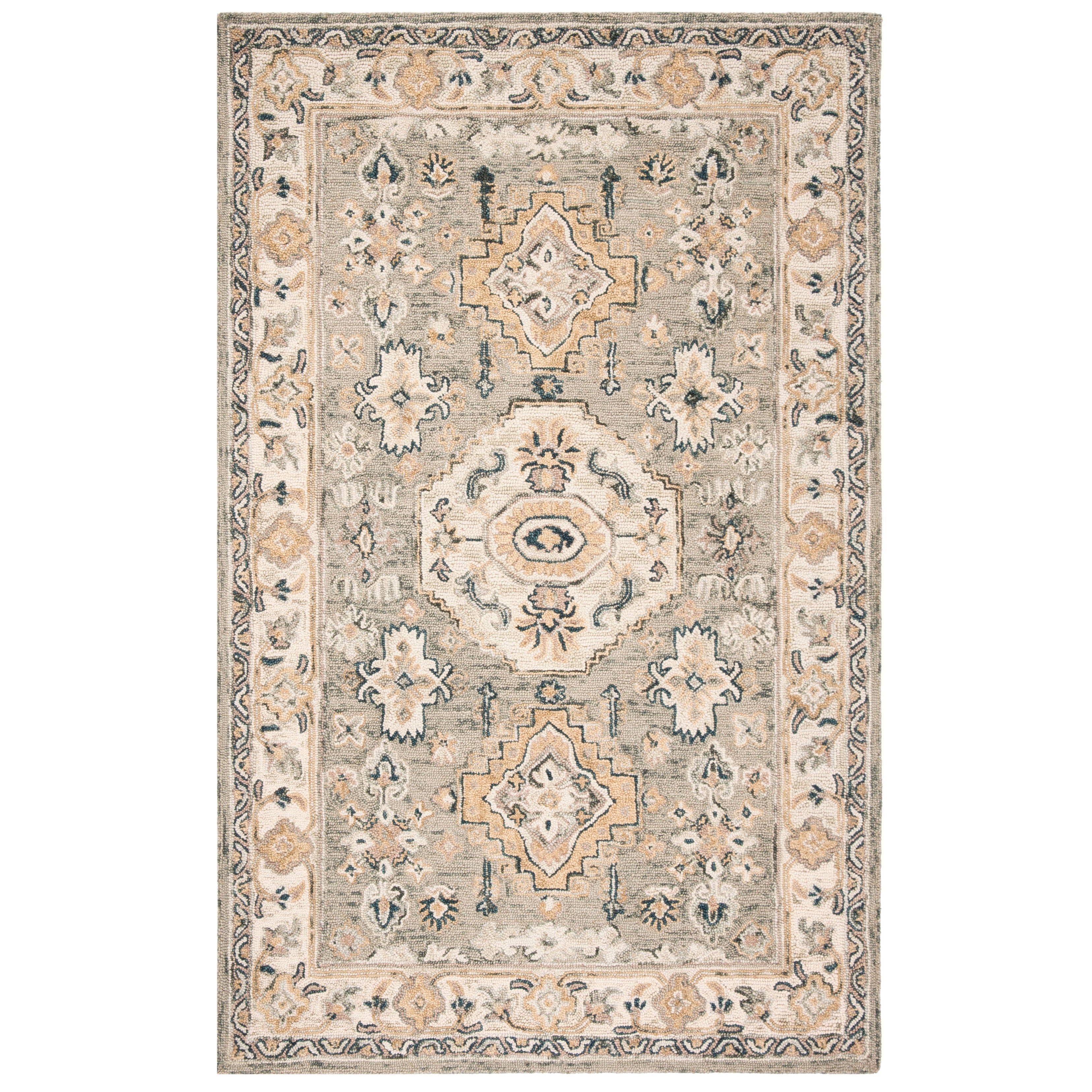 SAFAVIEH Handmade Aspen Kerstin Boho Tribal Wool Rug