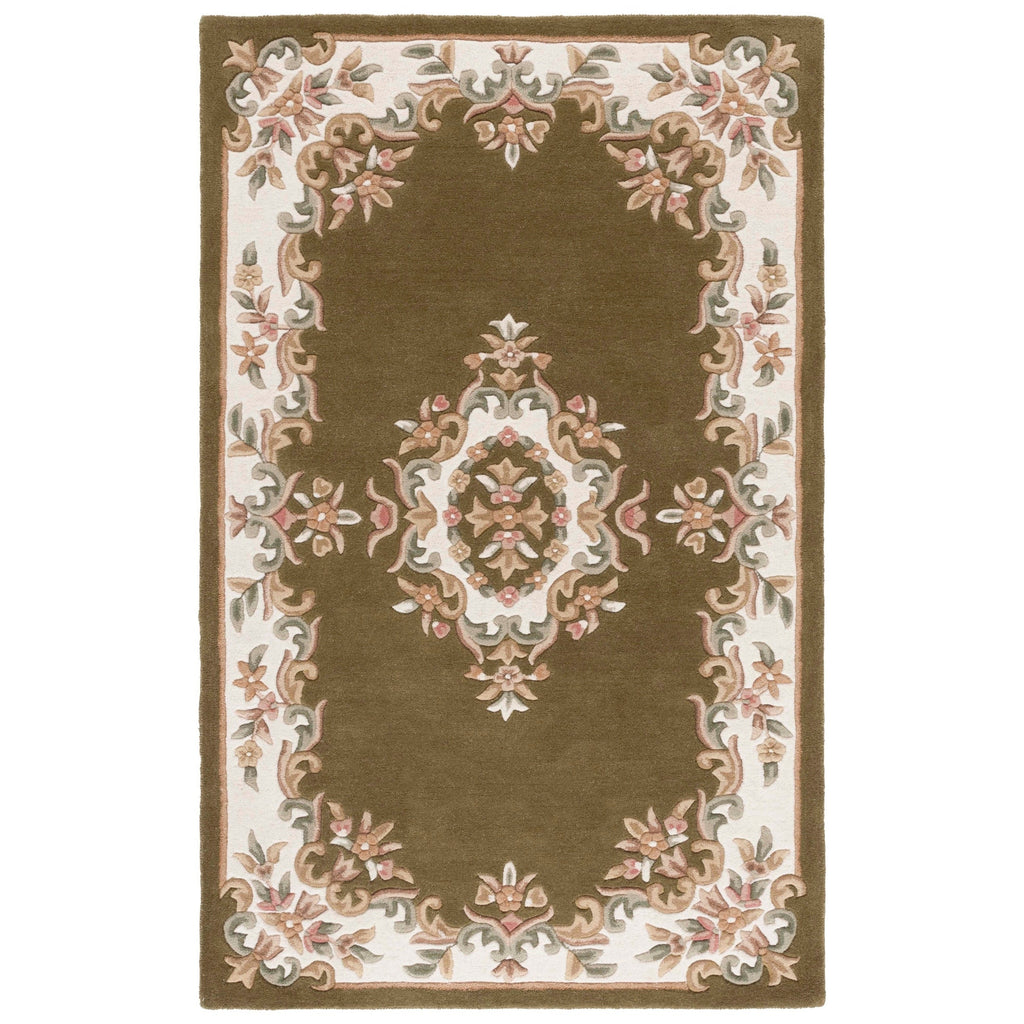 SAFAVIEH Handmade Aubusson Hale Traditional Wool Rug.