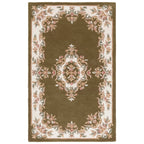 SAFAVIEH Handmade Aubusson Hale Traditional Wool Rug.